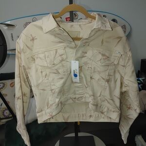 NWT AG Trucker Jean Jacket. Size Med. Retail $235